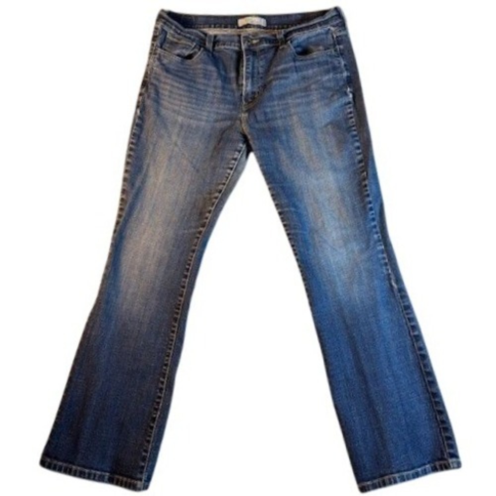 Levis Jeans Womens 12 515 Boot Cut Medium Wash Blue Denim Mid Rise Classic
